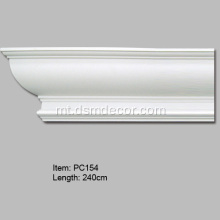 Molding dekorattiv tal-Giruni tal-Polyurethane